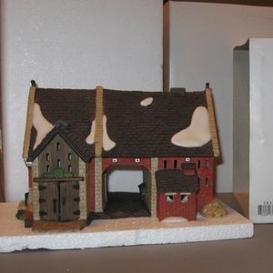 Dickens' Village Butter Tub Barn